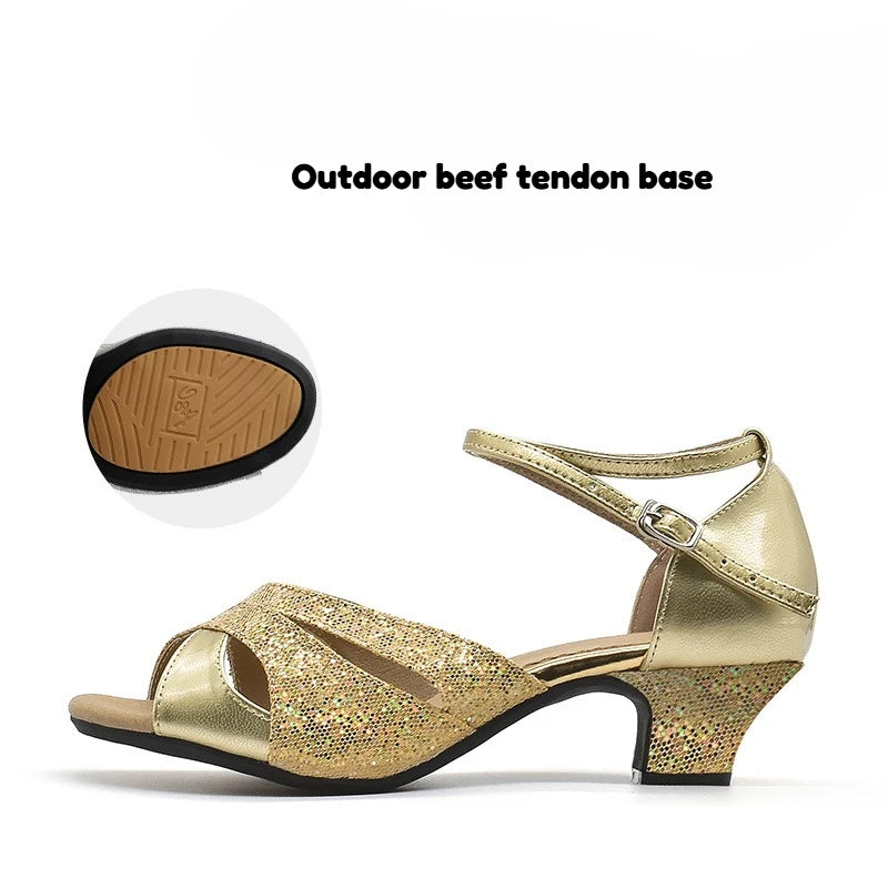 Chaussures de salsa femme — Graziella - vue dessus