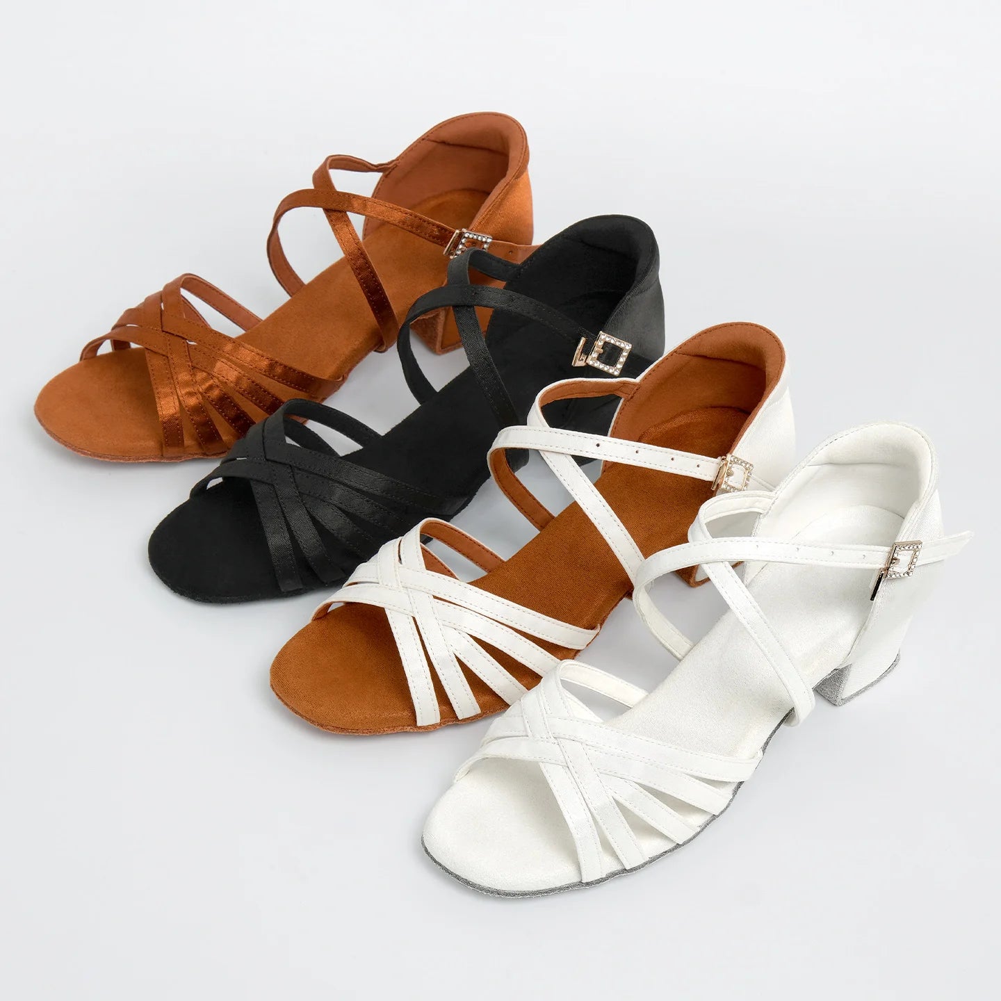 Chaussures de salsa femme — Sasha - vue de profil