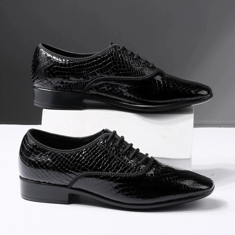 Souliers de tango homme — Blanche - détail