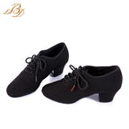 Souliers de tango femme t1-b points soles — Juliette - vue de profil