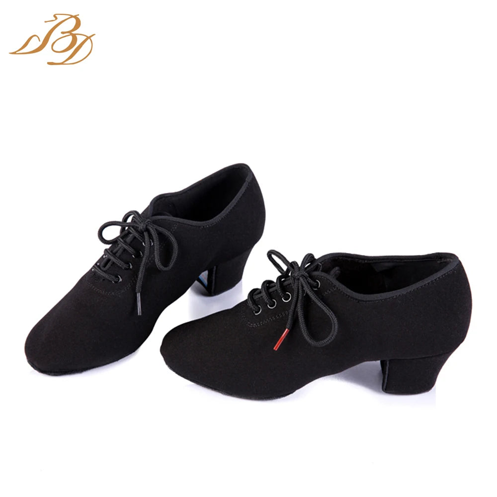 Souliers de tango femme t1-b points soles — Juliette - vue de profil