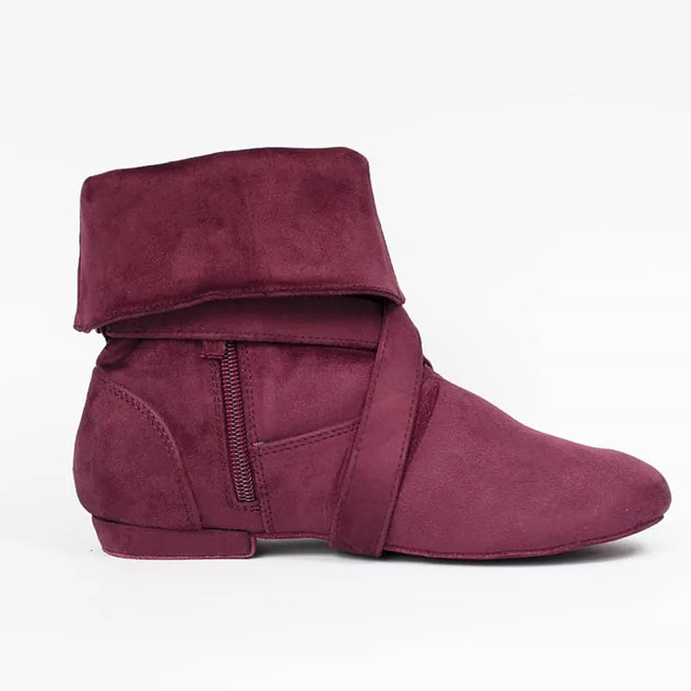 Chaussures de salsa femme daim — Florence - vue arrière