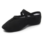 Chaussons de ballet en coton à semelle souple, modèle Mavra, coloris multicolore
