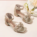 Chaussures de danse enfant paillettes doré — Impatiens - vue 3/4