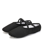 Chaussons de danse classique femme toile — Mavra - détail