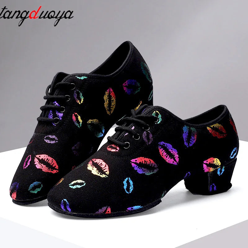 Souliers de danse latine femme — Virginie