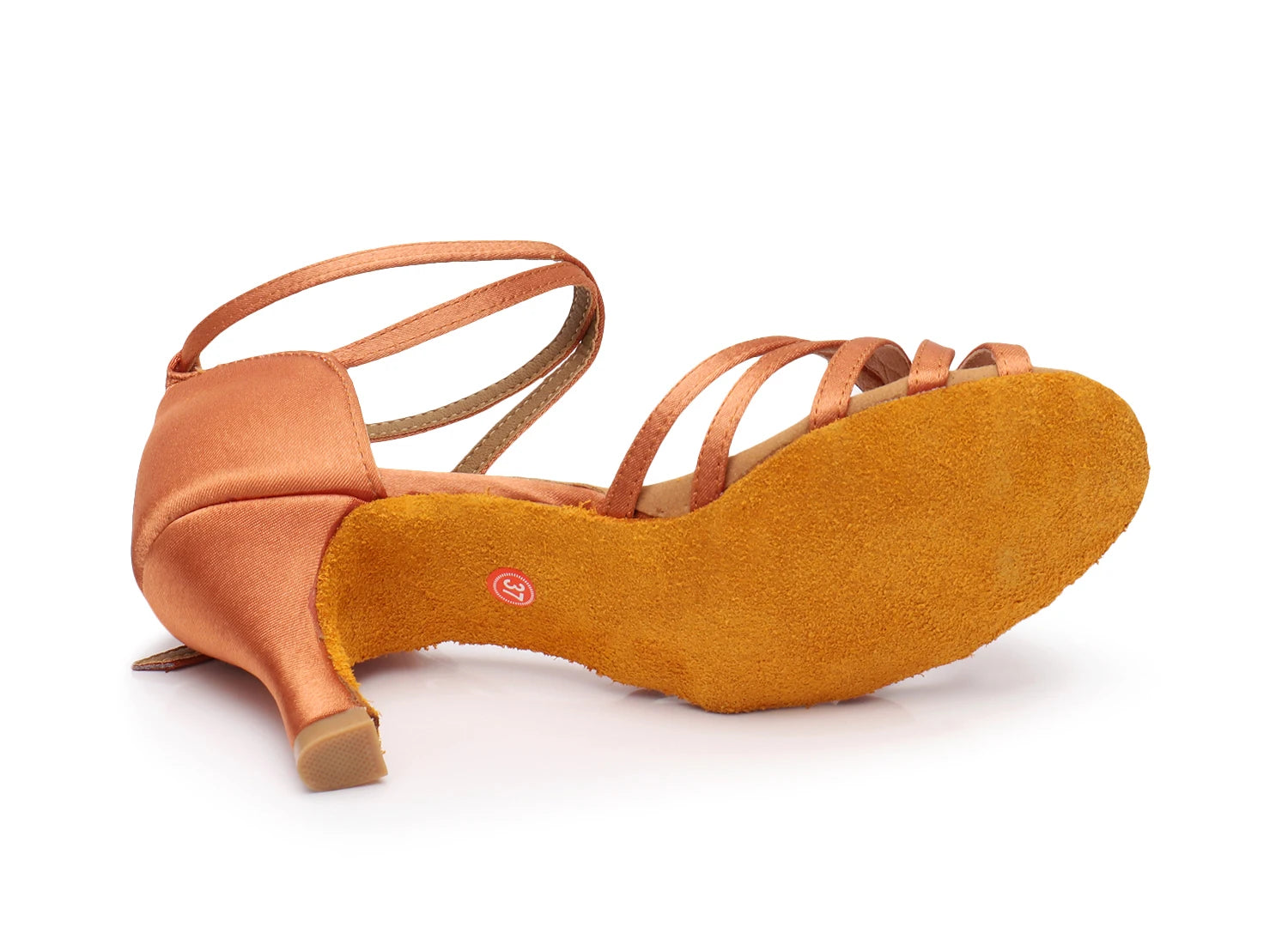 Chaussures de salsa femme daim — Cerrito - vue de profil