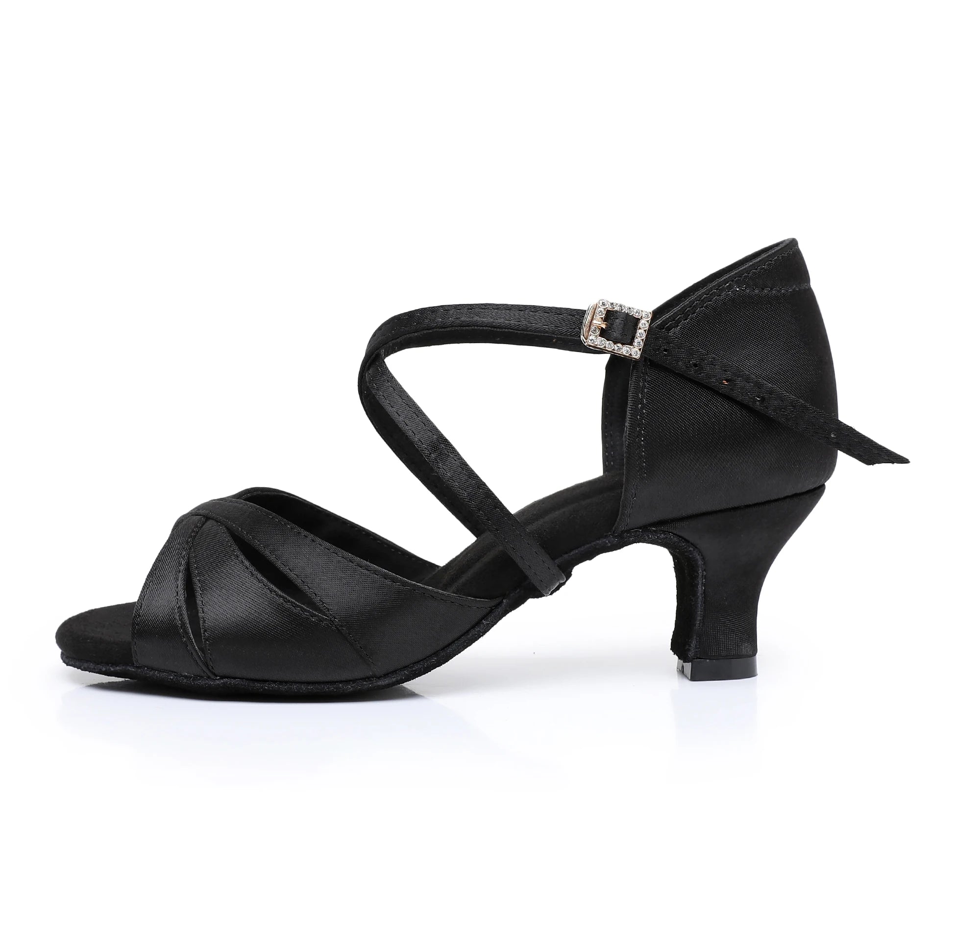 Souliers de tango femme daim — Zita - vue rapprochée