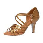 Chaussures de danse latine en cuir huilé, modèle Rosaria, vue 14