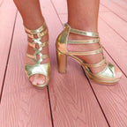 Chaussures de salsa femme — Kondaurova - détail