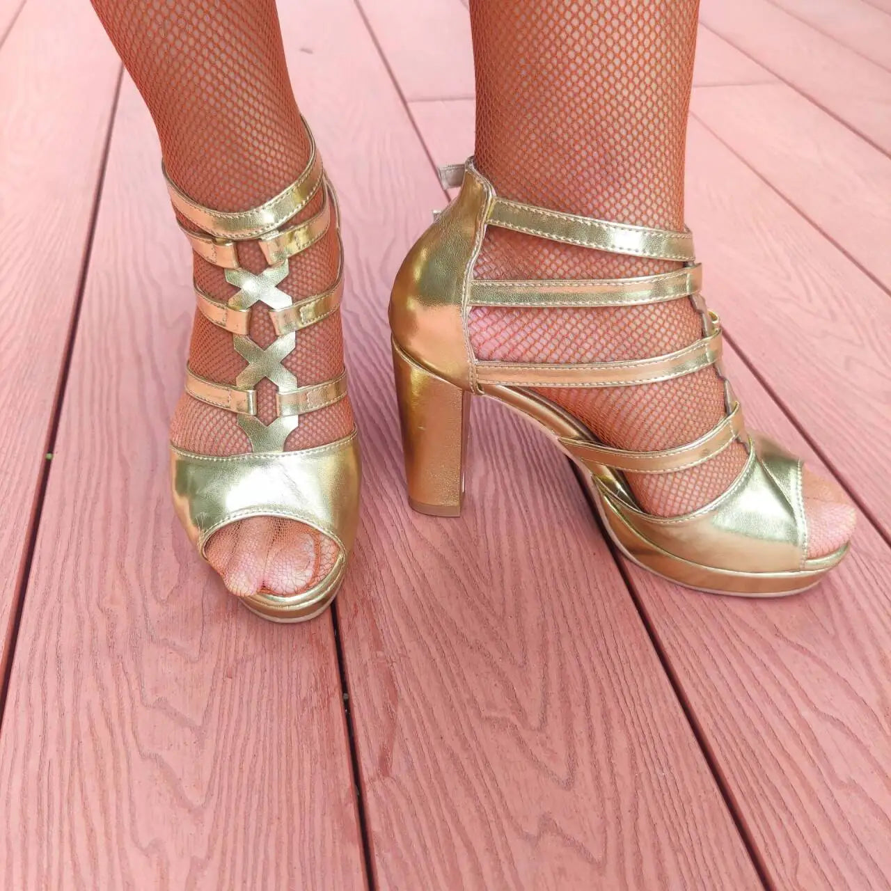 Chaussures de salsa femme — Kondaurova - détail
