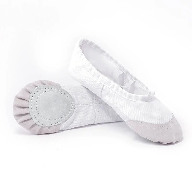 Chaussons de danse classique femme toile — Daria - vue 3/4