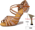 Chaussures de salsa femme strass — Développé - vue 13