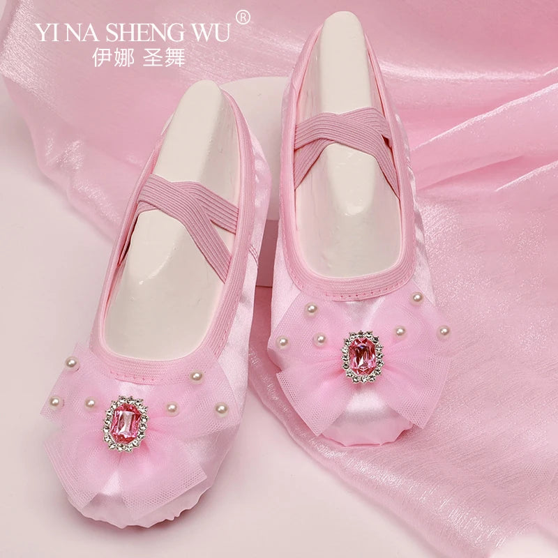 Chaussons de danse classique femme — Manolo - détail