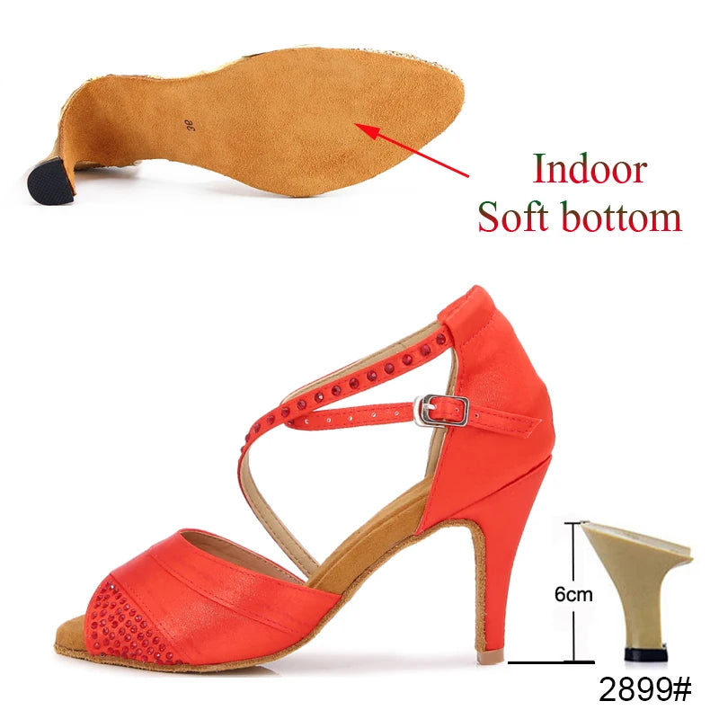 Chaussures de salsa femme — Vestris - vue dessus