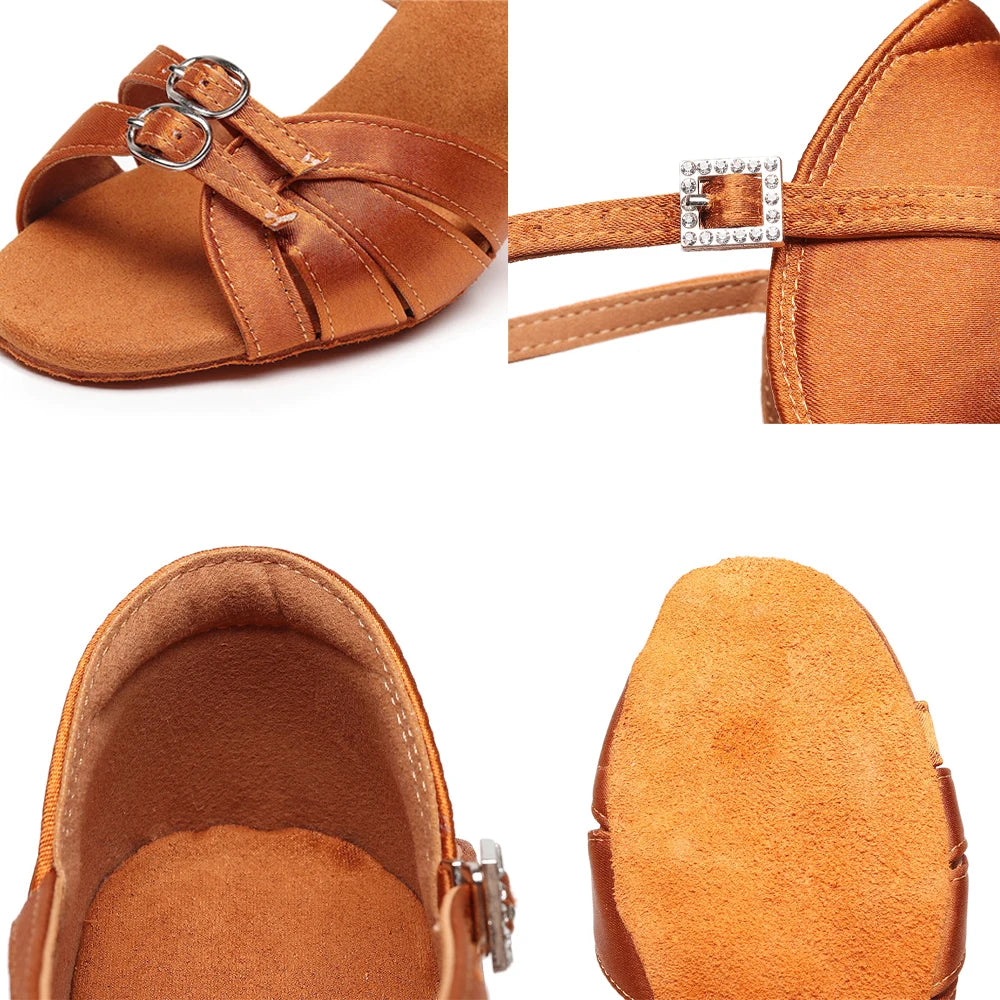 Chaussures de salsa femme — Chudin - vue de profil