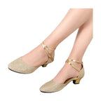 Chaussures de danse de salon pailletées à bout fermé, modèle Presentacion, vue 11