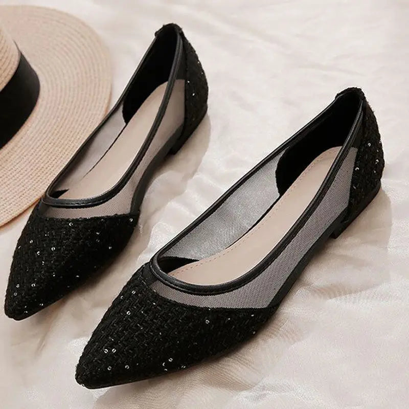 Chaussons de danse classique femme — Darsonval - vue de profil