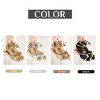 Chaussures de salsa femme — Eglantine - vue de profil