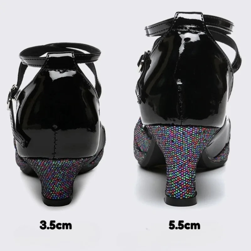 Chaussures de salsa femme — Graziella - détail