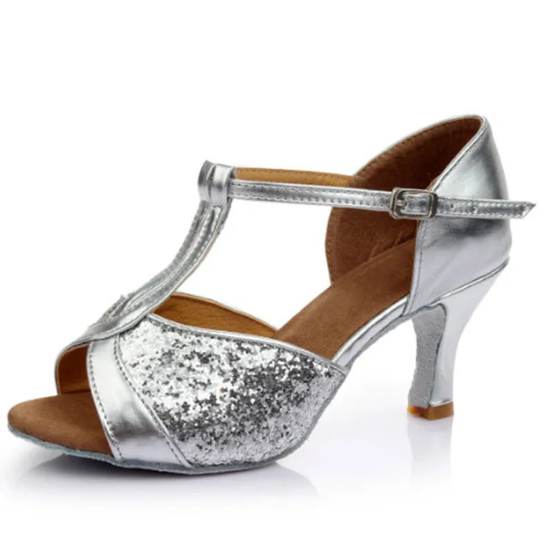 Chaussures de salsa femme — Lolita - vue rapprochée