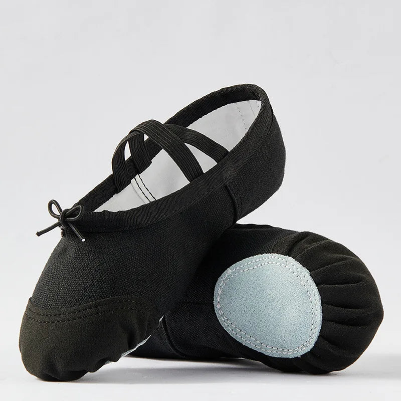 Chaussons de danse classique femme toile — Astrid - vue 3/4