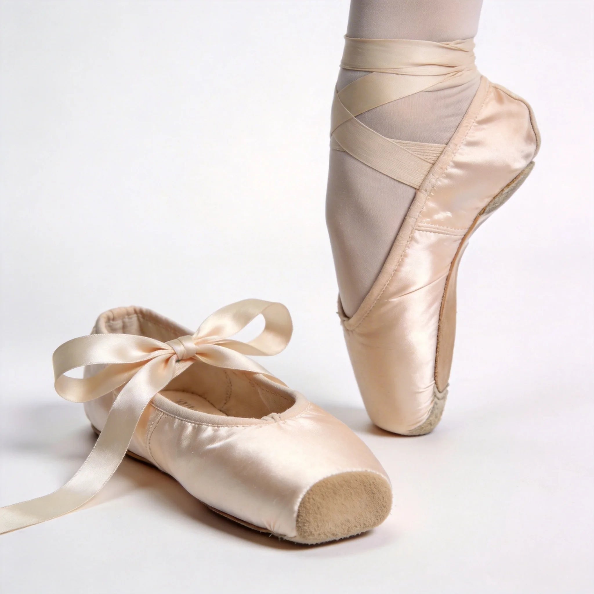 Chaussons de danse classique femme satin — Gemma - semelle