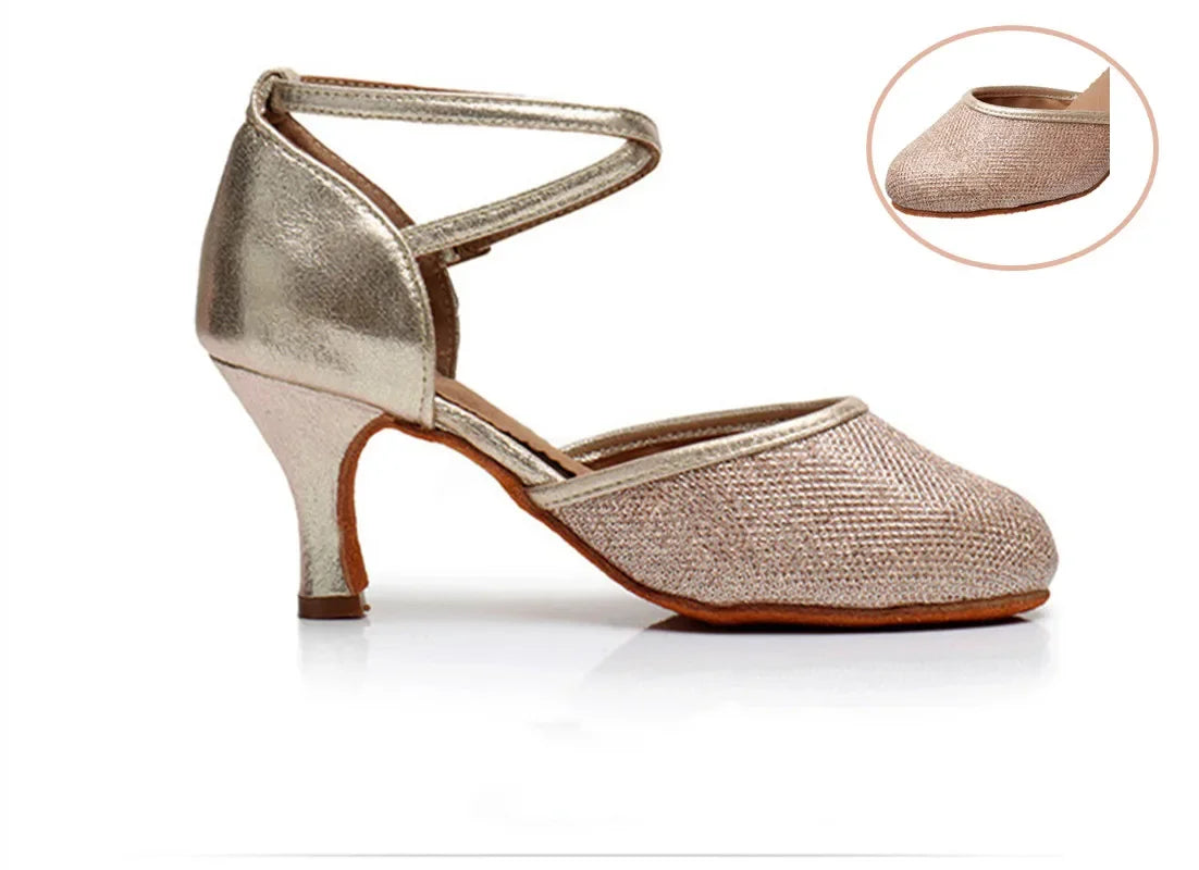 Chaussures de salsa femme — Gardénia - détail