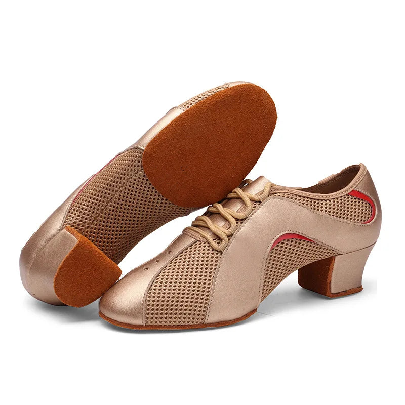 Souliers de danse latine femme — Nuria - détail