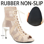 Chaussures de salsa femme daim — Irene - vue 11