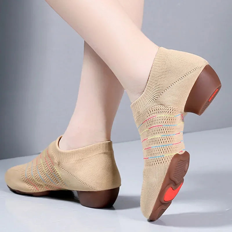 Souliers de danse latine femme — Praskovya - vue de profil