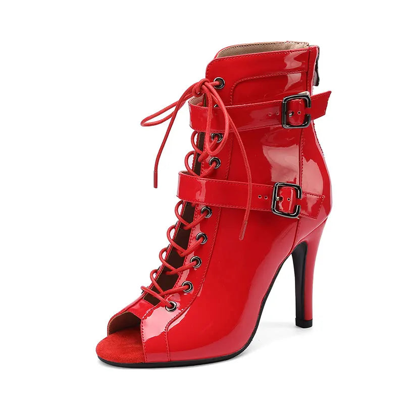 Souliers de danse latine femme — Thalie - vue dessus