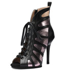 Souliers de tango femme — Podgorica - vue de profil