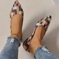 Chaussons de danse classique femme toile — Laure - vue rapprochée