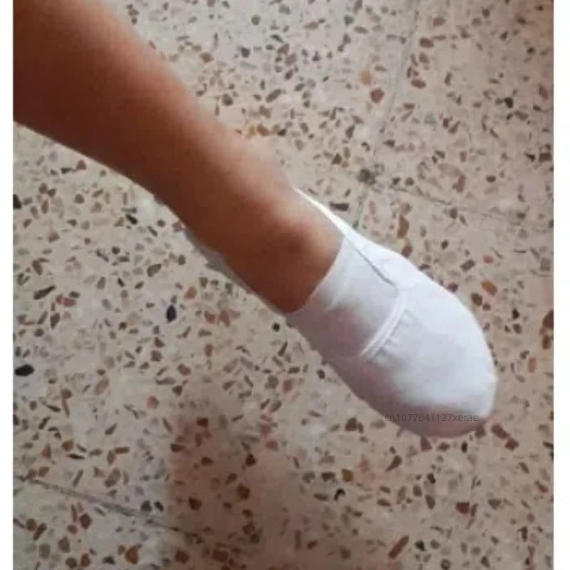 Chaussons de danse classique femme toile — Geneviève - semelle