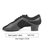 Chaussures de salsa homme leather add mesh — Nour - vue 3/4