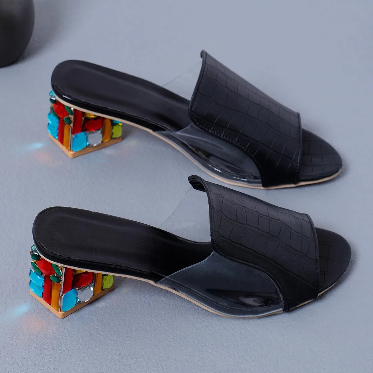 Chaussures de danse femme — Glycine - détail