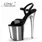 Sandales de cabaret femme, modèle Nunzia, vue 9
