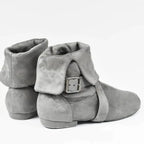 Chaussures de salsa femme daim — Florence - vue rapprochée