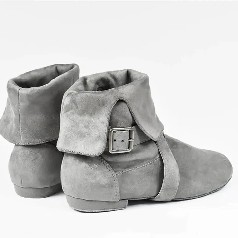 Chaussures de salsa femme daim — Florence - vue rapprochée