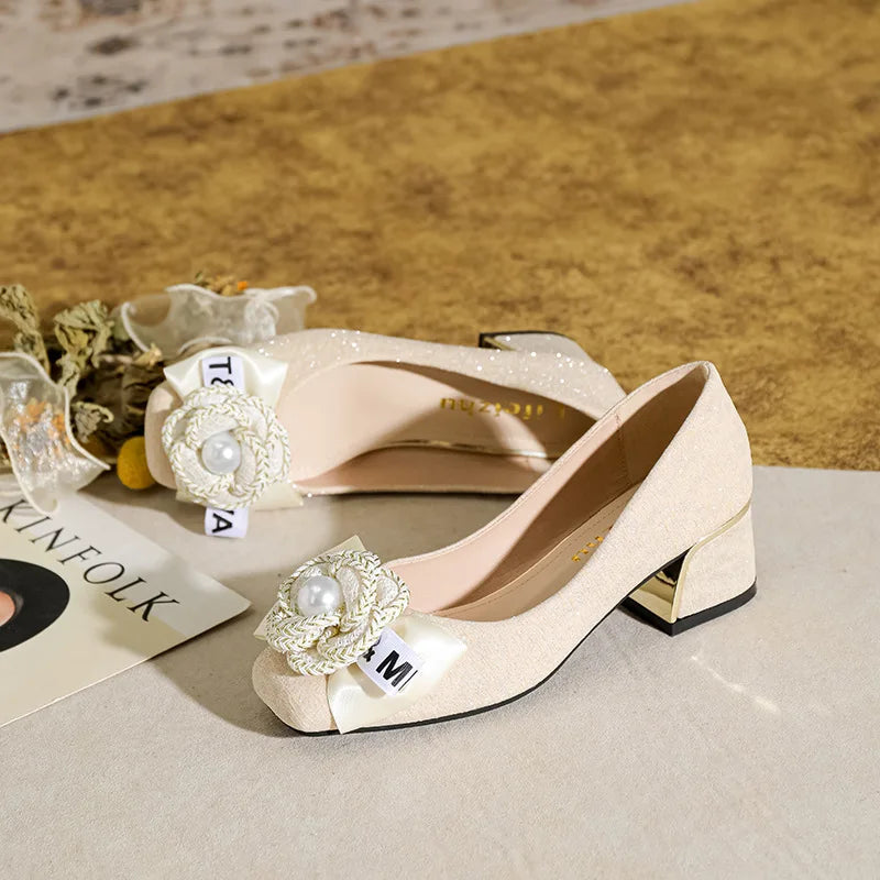 Chaussures de danse femme strass — Stéphanie - vue arrière