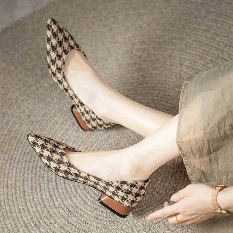 Chaussures de danse femme marron shoes — Riabouchinska - vue arrière