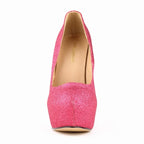 Chaussures de danse femme paillettes — Isabelle - vue de profil
