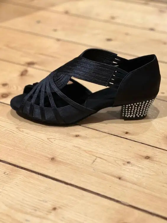 Chaussures de salsa femme strass — Livry - vue extérieure