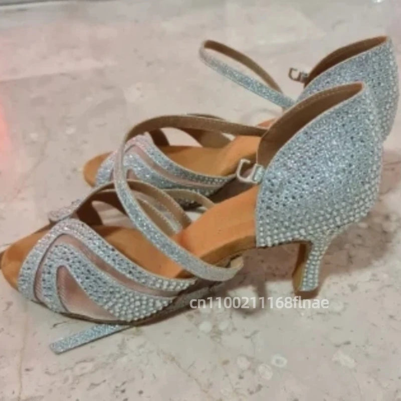 Chaussures de salsa femme — Naples - vue de profil
