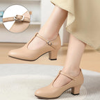 Chaussures de danse à bride en T, semelle gomme, modèle Varsovie, vue 9