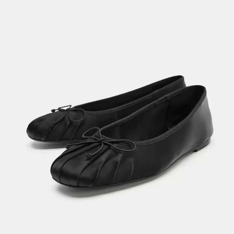Chaussons de danse classique femme satin — Lyubov - vue dessus