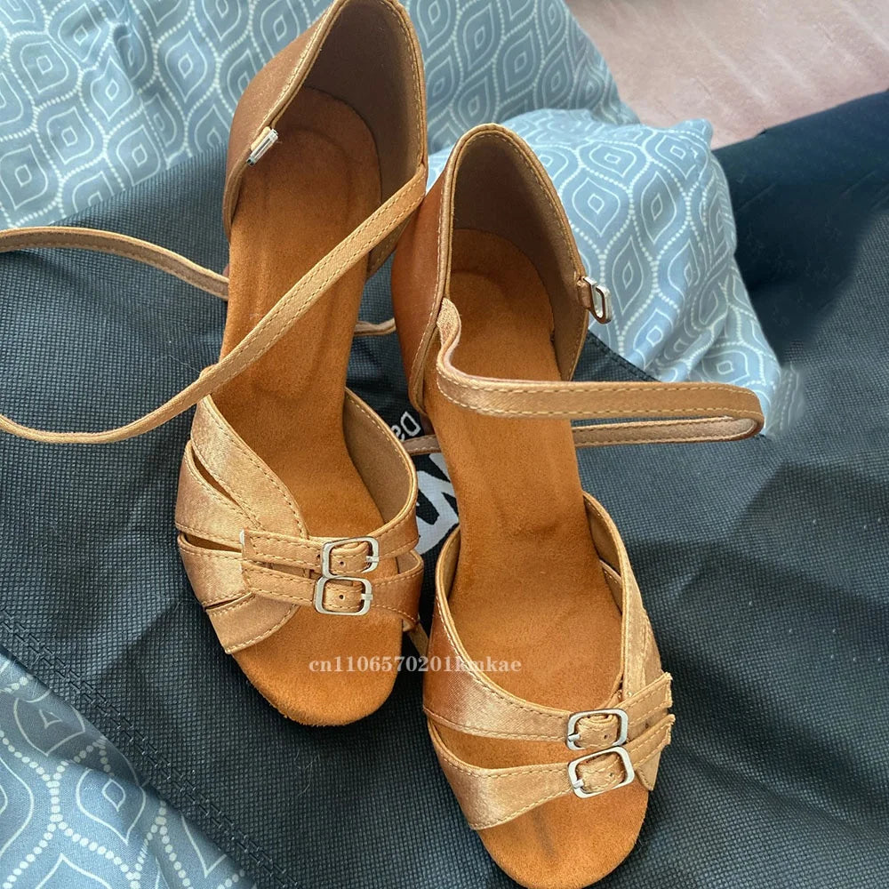 Chaussures de salsa femme — Chudin - vue arrière