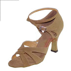 Chaussures de salsa femme daim — Gabrielle