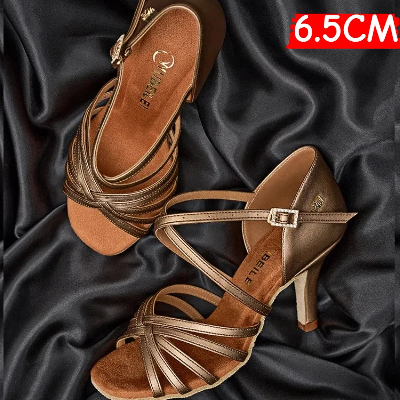Souliers de danse latine femme — Thibon - vue intérieure